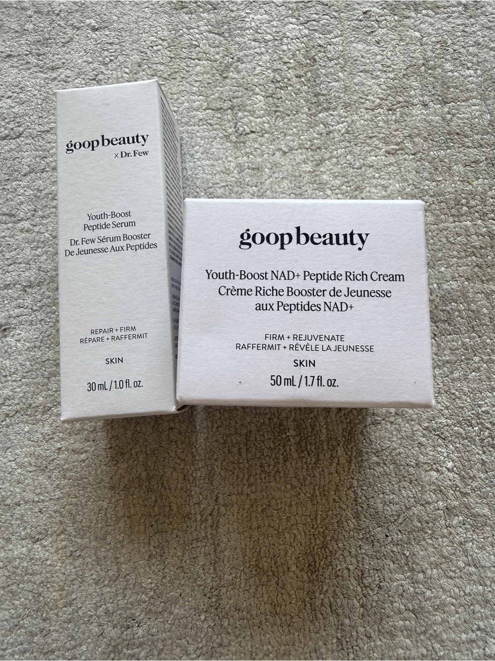 Good beauty serum+ cream